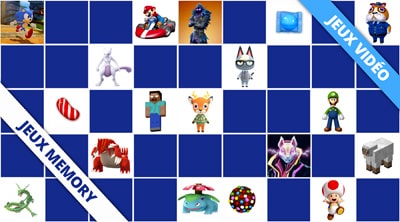 Memory jeux vidéo - En ligne et gratuits Memory jeux vidéo - En ligne et gratuits