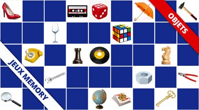 Jeux de memory avec des objets - En ligne et gratuits Jeux de memory avec des objets - En ligne et gratuits