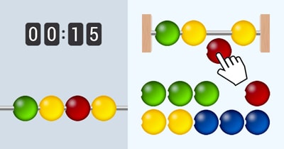 Abacus memory game - classic