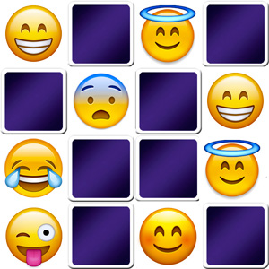 Jeu de memory pour adultes - Emoji