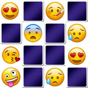 Jeu de memory pour adultes - Emoji Jeu de memory pour adultes - Emoji