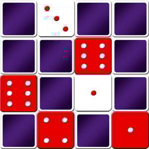 Jeu de memory pour adultes - Faces de dés