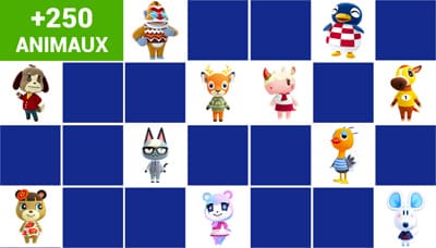 Jeu Memory - Animal crossing - en ligne et gratuit