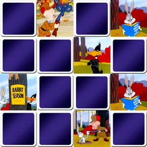 Jeu Memory pour enfant - Bugs Bunny - en ligne et gratuit