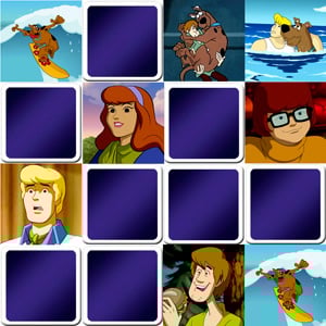jeu memory enfants - Scooby-Doo - en ligne et gratuit