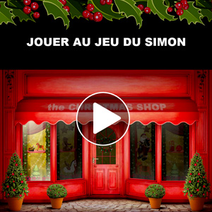 Jeu Simon - boutique de Noël Jeu Simon - boutique de Noël