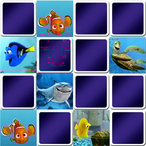 Free matching game online - Finding Nemo