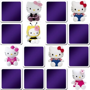 matching game Hello Kitty for kids