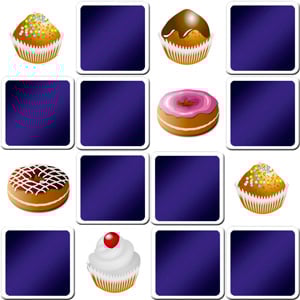 matching game cakes for toddlers