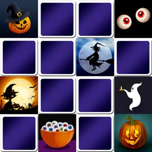 matching game halloween