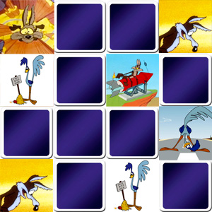 matching game - Wile E. Coyote and the Road Runner matching game - Wile E. Coyote and the Road Runner