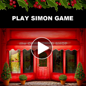 Simon game - Christmas shop