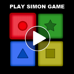 Simon game for babies