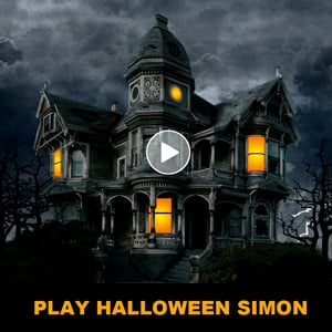 Simon game - haunted house