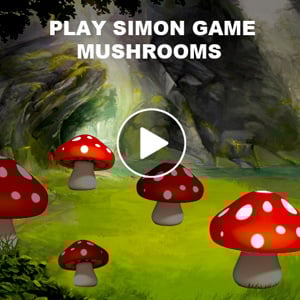 Simon game - mushrooms