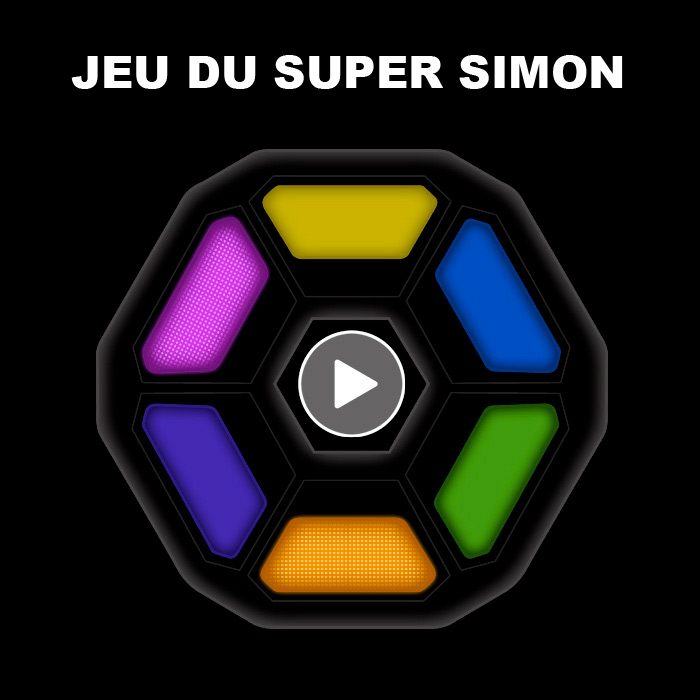 Version en ligne du Super Simon - Gratuit