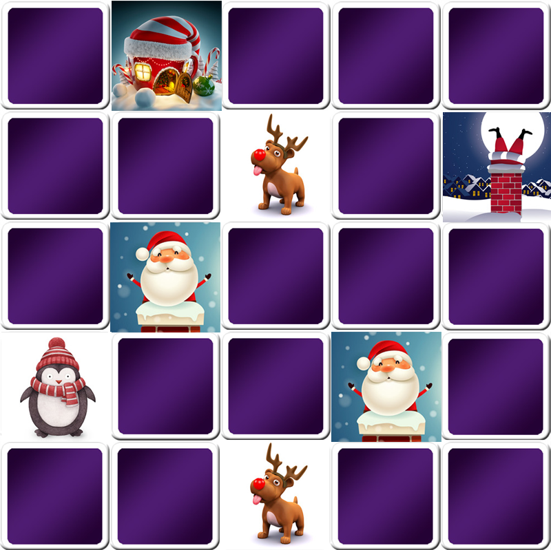 Christmas matching games - Online & free