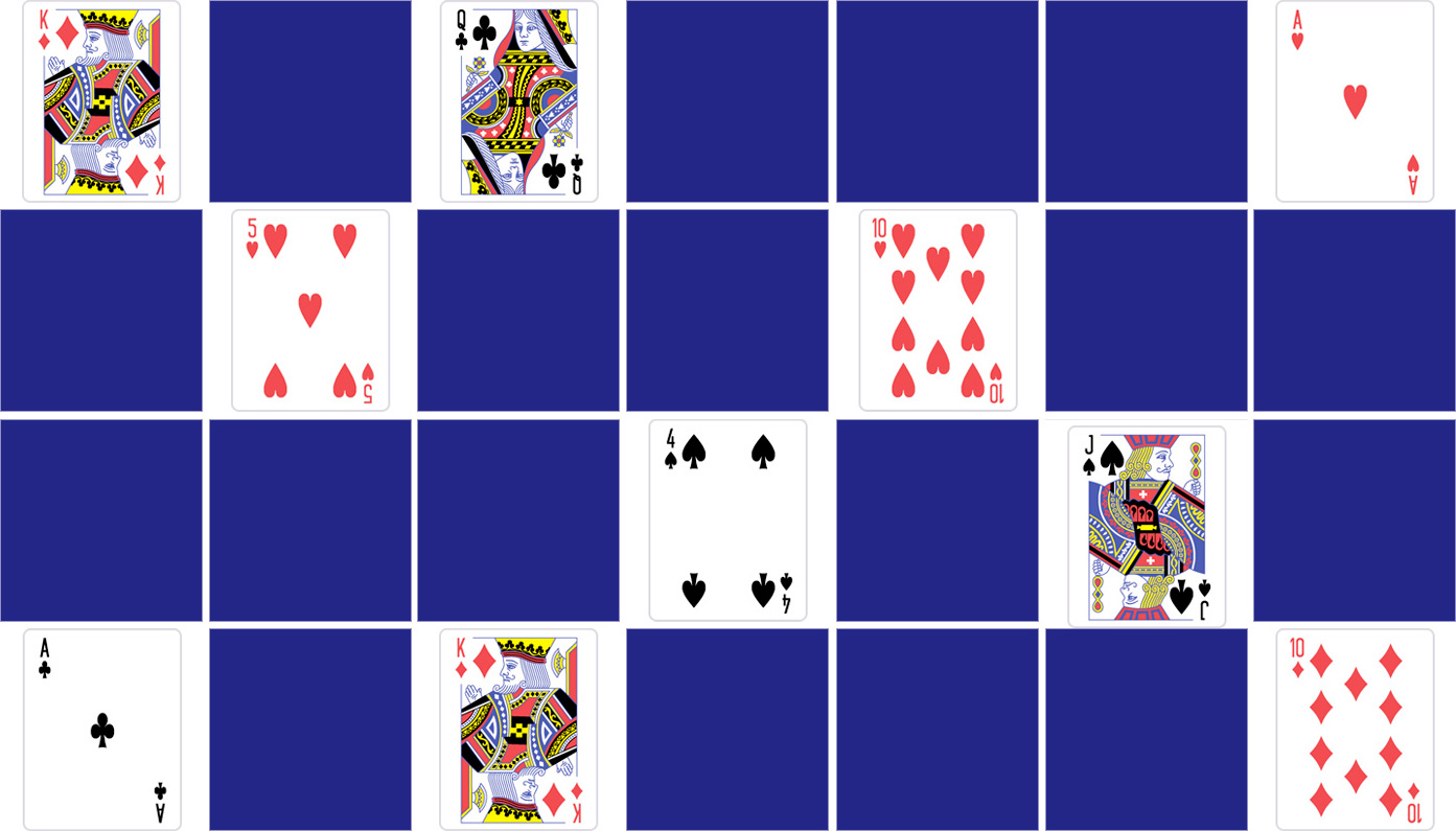 Play matching game for adults - Deck of cards - Online & Free