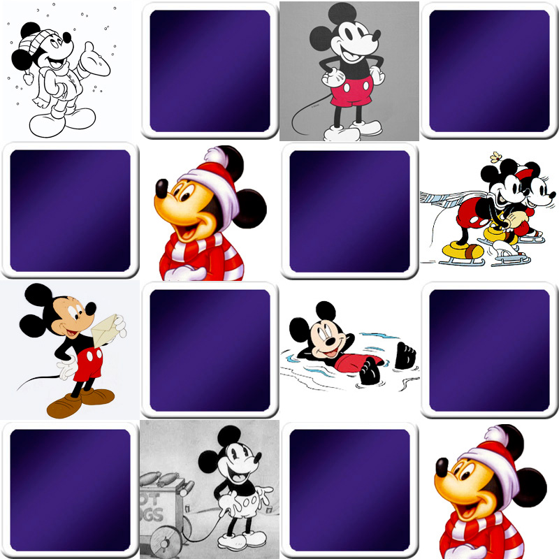 Play Matching Game For Kids Mickey
