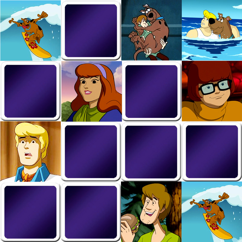 Play matching game  for kids  Scooby  Doo  Online Free 