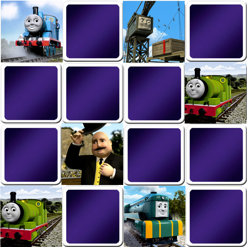 Thomas and Friends Thomas The Train Memory Game