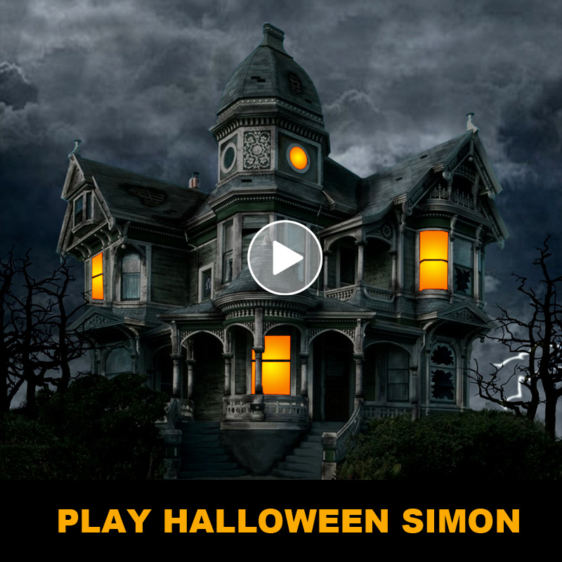 Play Simon game - haunted house - Online and free game