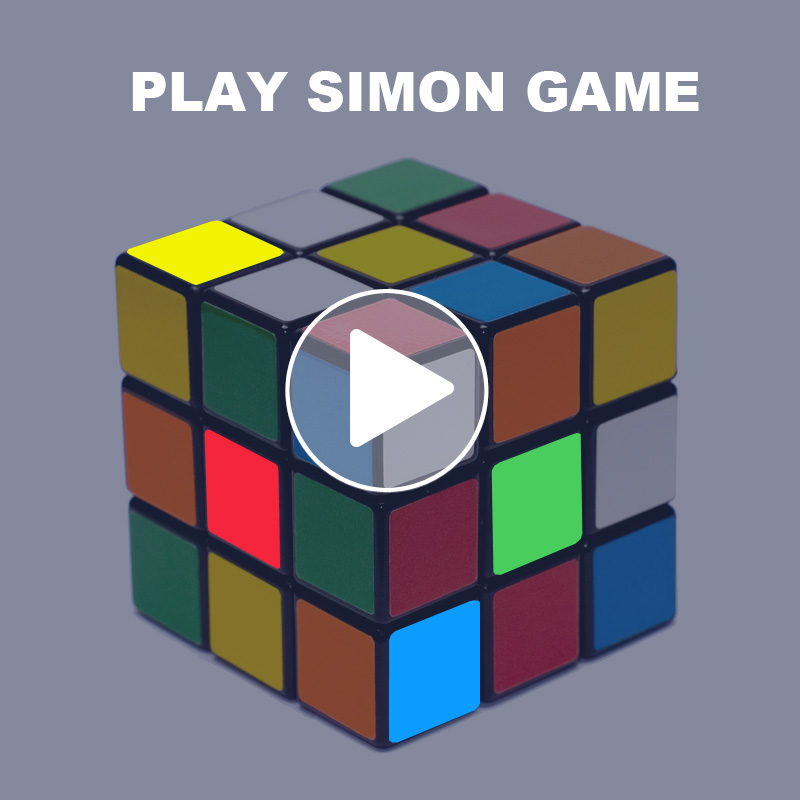 célula Escalera hambruna Play Simon game Rubik's cube - Online & free | Memozor